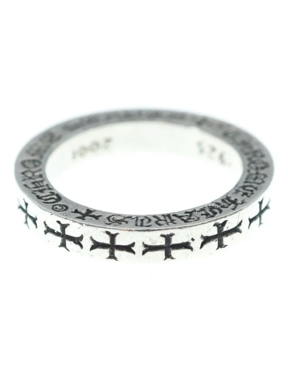 Chrome Hearts Spacer Nyc Limited Silver Ring